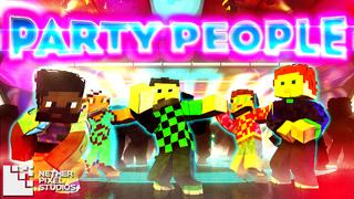 Thumbnail of the Minecraft Bedrock Marketplace product Party People created by Netherpixel.