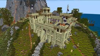 Screenshot of the Minecraft Bedrock Marketplace product Pirate Attack created by Netherpixel.