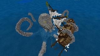 Screenshot of the Minecraft Bedrock Marketplace product Pirate Attack created by Netherpixel.