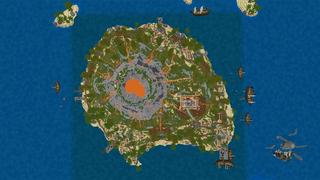 Screenshot of the Minecraft Bedrock Marketplace product Pirate Attack created by Netherpixel.