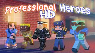 Thumbnail of the Minecraft Bedrock Marketplace product Professional Heroes HD created by Netherpixel.