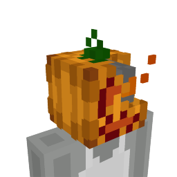 Thumbnail of the Minecraft Bedrock Marketplace product Pumpkin Skull created by Netherpixel.