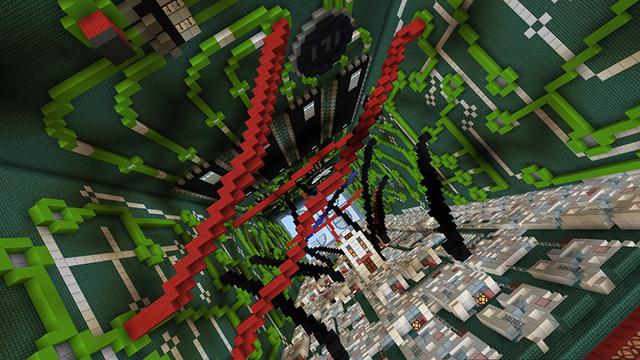 Screenshot of the Minecraft Bedrock Marketplace product PVP Dropper created by Netherpixel.