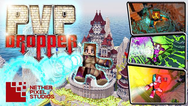 Thumbnail of the Minecraft Bedrock Marketplace product PVP Dropper created by Netherpixel.