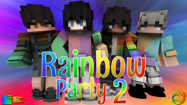 Thumbnail of the Minecraft Bedrock Marketplace product Rainbow Party 2 created by Netherpixel.