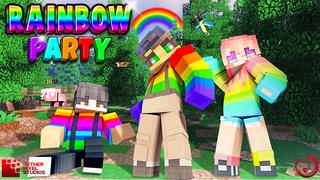 Thumbnail of the Minecraft Bedrock Marketplace product Rainbow Party created by Netherpixel.