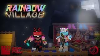 Thumbnail of the Minecraft Bedrock Marketplace product Rainbow Village created by Netherpixel.