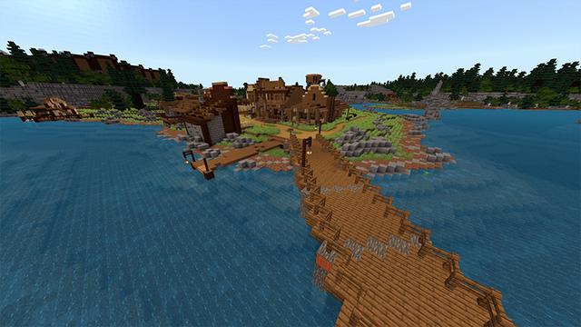 Screenshot of the Minecraft Bedrock Marketplace product Ranch Furniture created by Netherpixel.