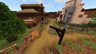 Screenshot of the Minecraft Bedrock Marketplace product Ranch Furniture created by Netherpixel.