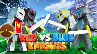 Thumbnail of the Minecraft Bedrock Marketplace product Red VS Blue Knights created by Netherpixel.