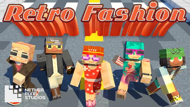 Thumbnail of the Minecraft Bedrock Marketplace product Retro Fashion created by Netherpixel.
