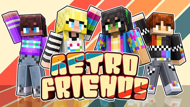 Thumbnail of the Minecraft Bedrock Marketplace product Retro Friends created by Netherpixel.