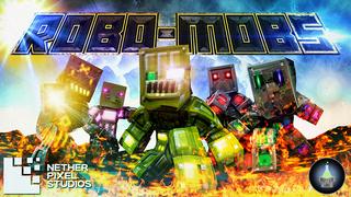 Thumbnail of the Minecraft Bedrock Marketplace product Robo-Mobs created by Netherpixel.
