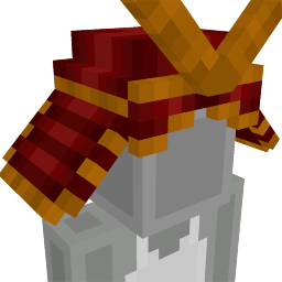 Thumbnail of the Minecraft Bedrock Marketplace product Samurai Helmet created by Netherpixel.