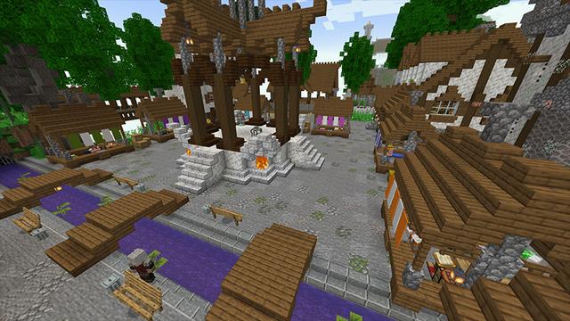 Screenshot of the Minecraft Bedrock Marketplace product Sky Bound created by Netherpixel.