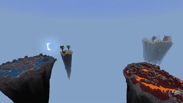 Screenshot of the Minecraft Bedrock Marketplace product SKYBLOCK STAR created by Netherpixel.