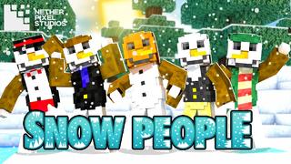 Thumbnail of the Minecraft Bedrock Marketplace product Snow People created by Netherpixel.