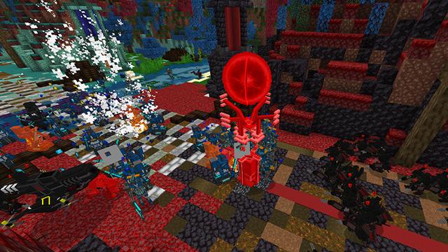 Screenshot of the Minecraft Bedrock Marketplace product Star League created by Netherpixel.