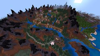 Screenshot of the Minecraft Bedrock Marketplace product Steam City created by Netherpixel.