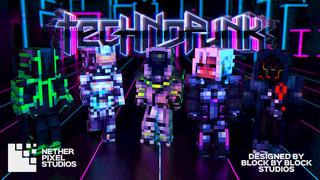 Thumbnail of the Minecraft Bedrock Marketplace product Technopunk Skin Pack created by Netherpixel.