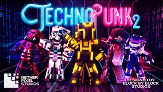 Thumbnail of the Minecraft Bedrock Marketplace product TECHNOPUNK 2 created by Netherpixel.