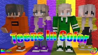 Thumbnail of the Minecraft Bedrock Marketplace product Teens in Color created by Netherpixel.