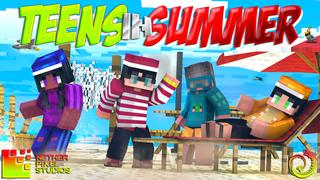 Thumbnail of the Minecraft Bedrock Marketplace product Teens in Summer created by Netherpixel.