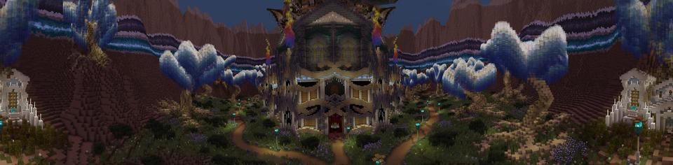 Panorama of the Minecraft Bedrock Marketplace product The Ascension created by Netherpixel.