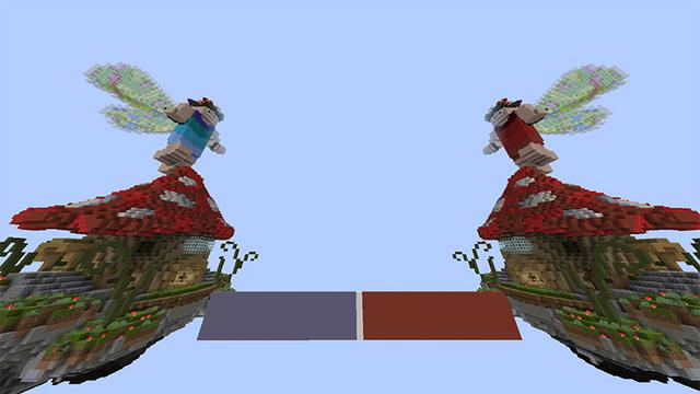 Screenshot of the Minecraft Bedrock Marketplace product The Bridge created by Netherpixel.