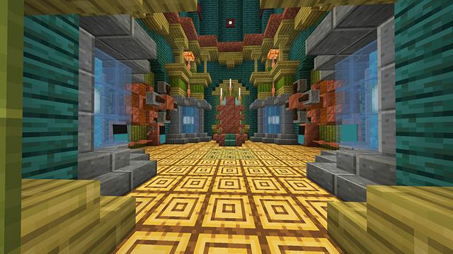 Screenshot of the Minecraft Bedrock Marketplace product The City of Sifa created by Netherpixel.