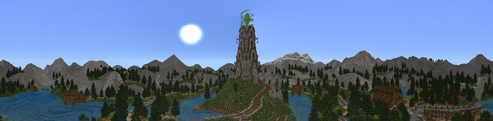 Panorama of the Minecraft Bedrock Marketplace product The Crypt II created by Netherpixel.