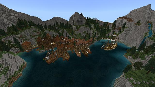 Screenshot of the Minecraft Bedrock Marketplace product The Crypt II created by Netherpixel.