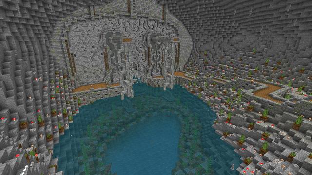 Screenshot of the Minecraft Bedrock Marketplace product The Crypt created by Netherpixel.