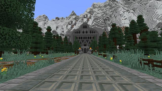 Screenshot of the Minecraft Bedrock Marketplace product The Icy Mountain created by Netherpixel.