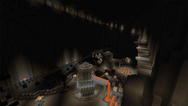 Screenshot of the Minecraft Bedrock Marketplace product The Icy Mountain created by Netherpixel.