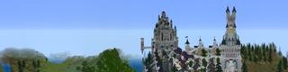 Panorama of the Minecraft Bedrock Marketplace product The Kingdom of Onkhman created by Netherpixel.