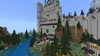 Screenshot of the Minecraft Bedrock Marketplace product The Kingdom of Onkhman created by Netherpixel.