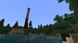 Screenshot of the Minecraft Bedrock Marketplace product The Lostplace created by Netherpixel.