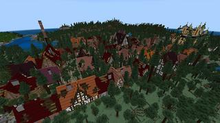 Screenshot of the Minecraft Bedrock Marketplace product The Lostplace created by Netherpixel.