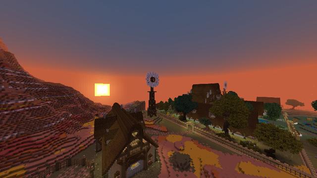Screenshot of the Minecraft Bedrock Marketplace product The Ranch created by Netherpixel.