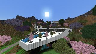 Screenshot of the Minecraft Bedrock Marketplace product The Villa of Your Dreams created by Netherpixel.