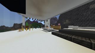 Screenshot of the Minecraft Bedrock Marketplace product The Villa of Your Dreams created by Netherpixel.