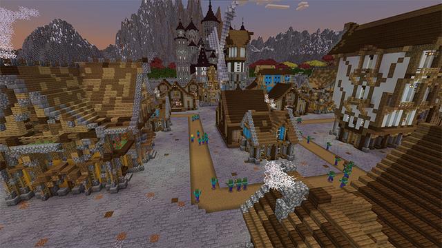 Screenshot of the Minecraft Bedrock Marketplace product Turret Defence Infinite created by Netherpixel.