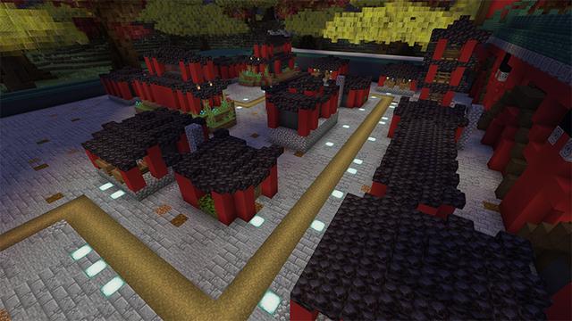 Screenshot of the Minecraft Bedrock Marketplace product Turret Defence Infinite created by Netherpixel.