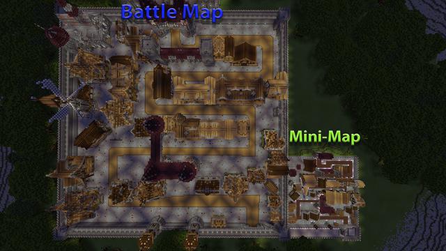Screenshot of the Minecraft Bedrock Marketplace product Turret Defence Medieval created by Netherpixel.