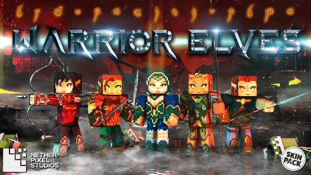 Thumbnail of the Minecraft Bedrock Marketplace product Warrior Elves created by Netherpixel.