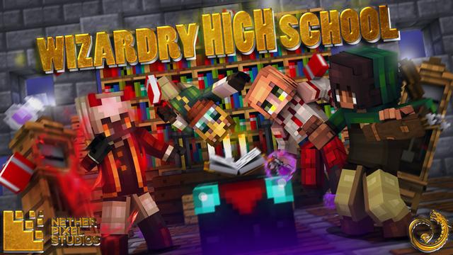 Thumbnail of the Minecraft Bedrock Marketplace product Wizardry High School created by Netherpixel.