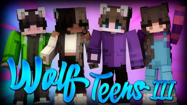 Thumbnail of the Minecraft Bedrock Marketplace product Wolf Teens III created by Netherpixel.