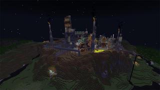 Screenshot of the Minecraft Bedrock Marketplace product Year 2097 created by Netherpixel.