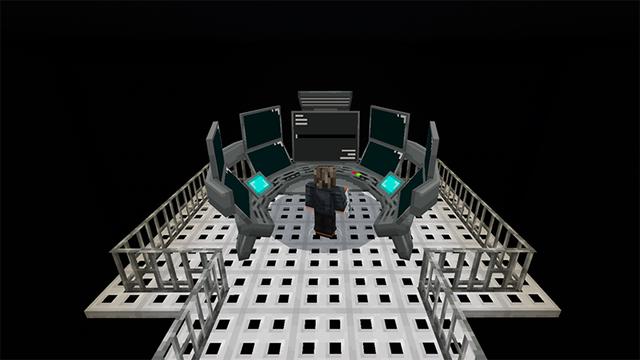 Screenshot of the Minecraft Bedrock Marketplace product Agent Mission: Impossible created by Next Studio.